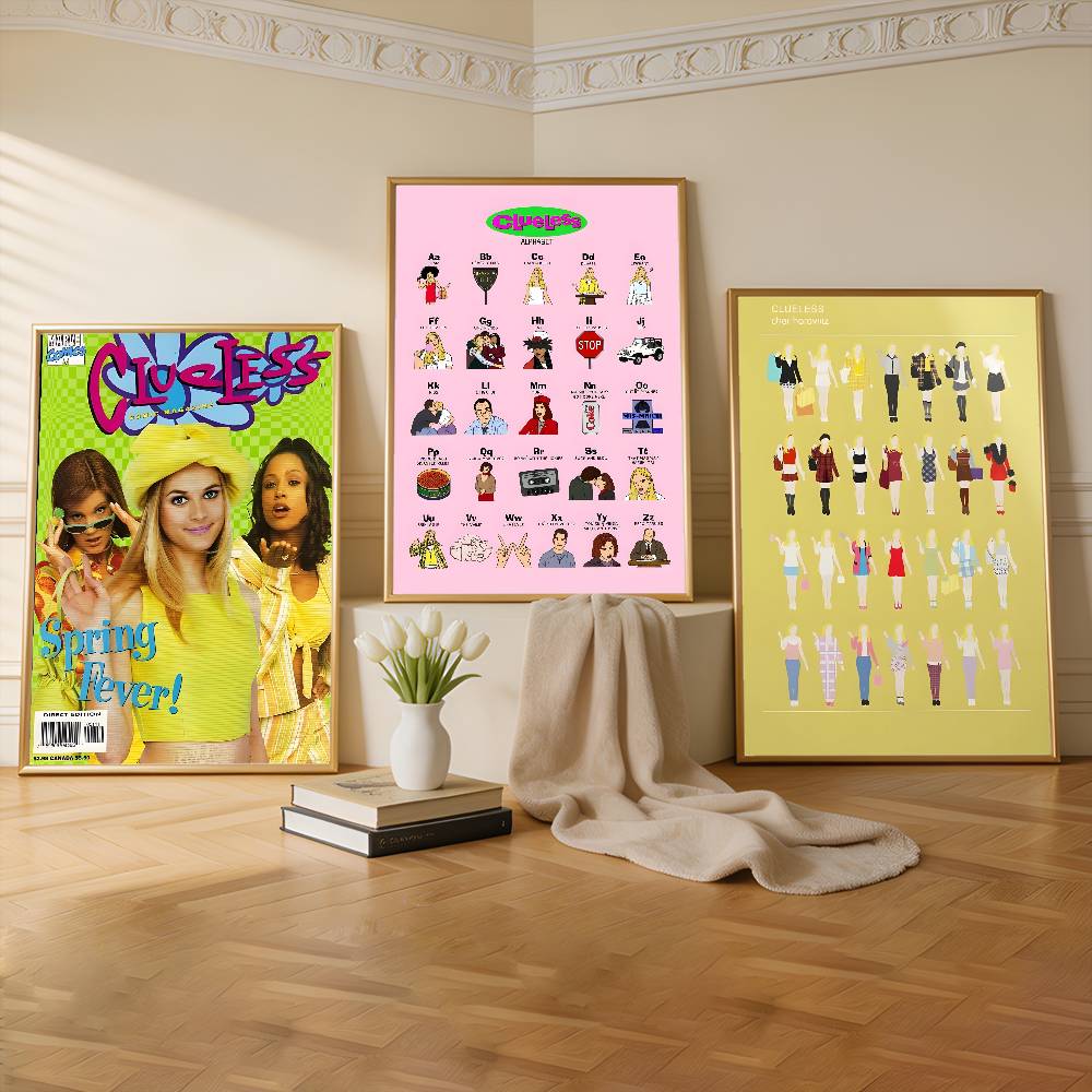 Commercial Printing Inc - TV C-Clueless Girl Premium Self Adhesive