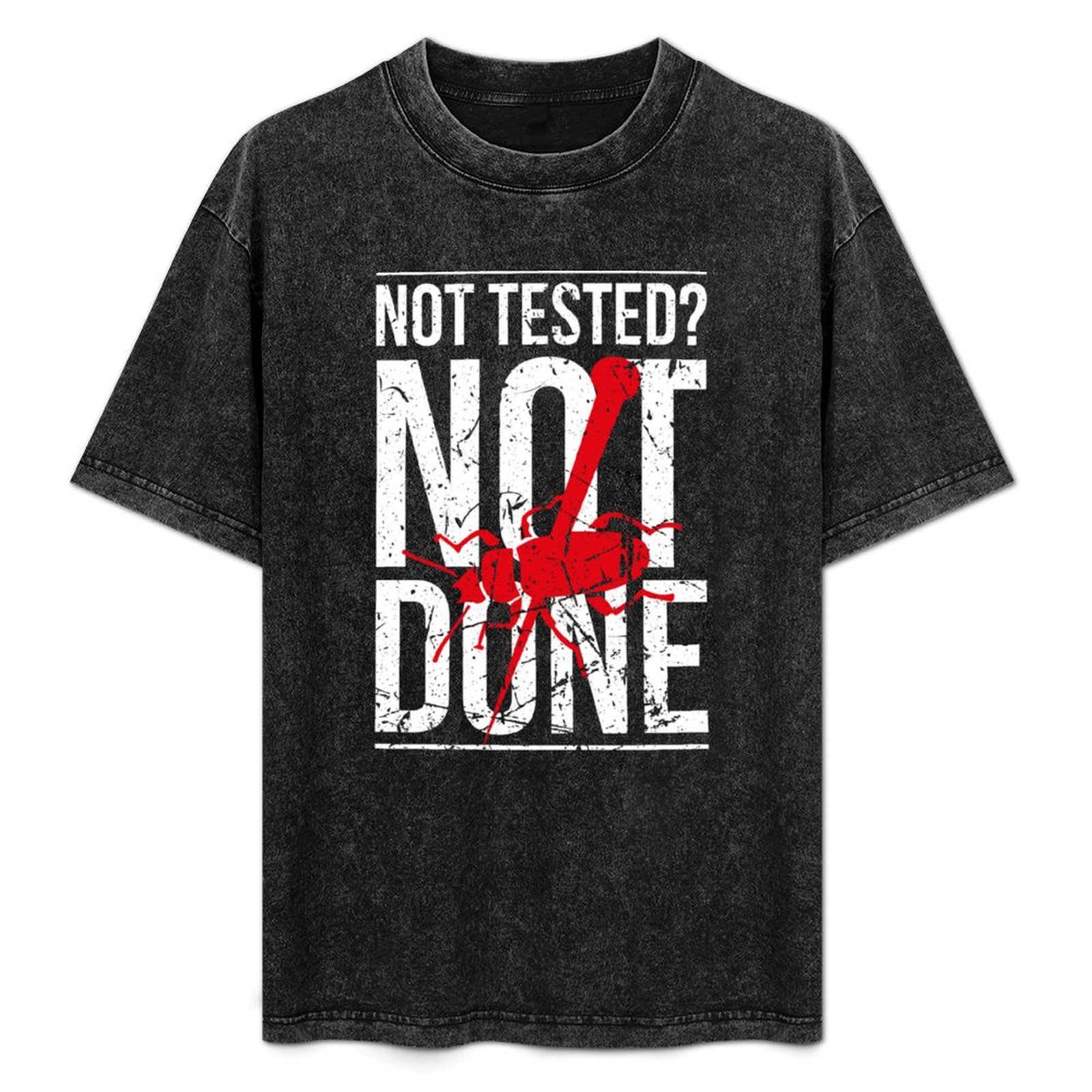 Printing Qc - Not Tested? Not Done QA Tester
