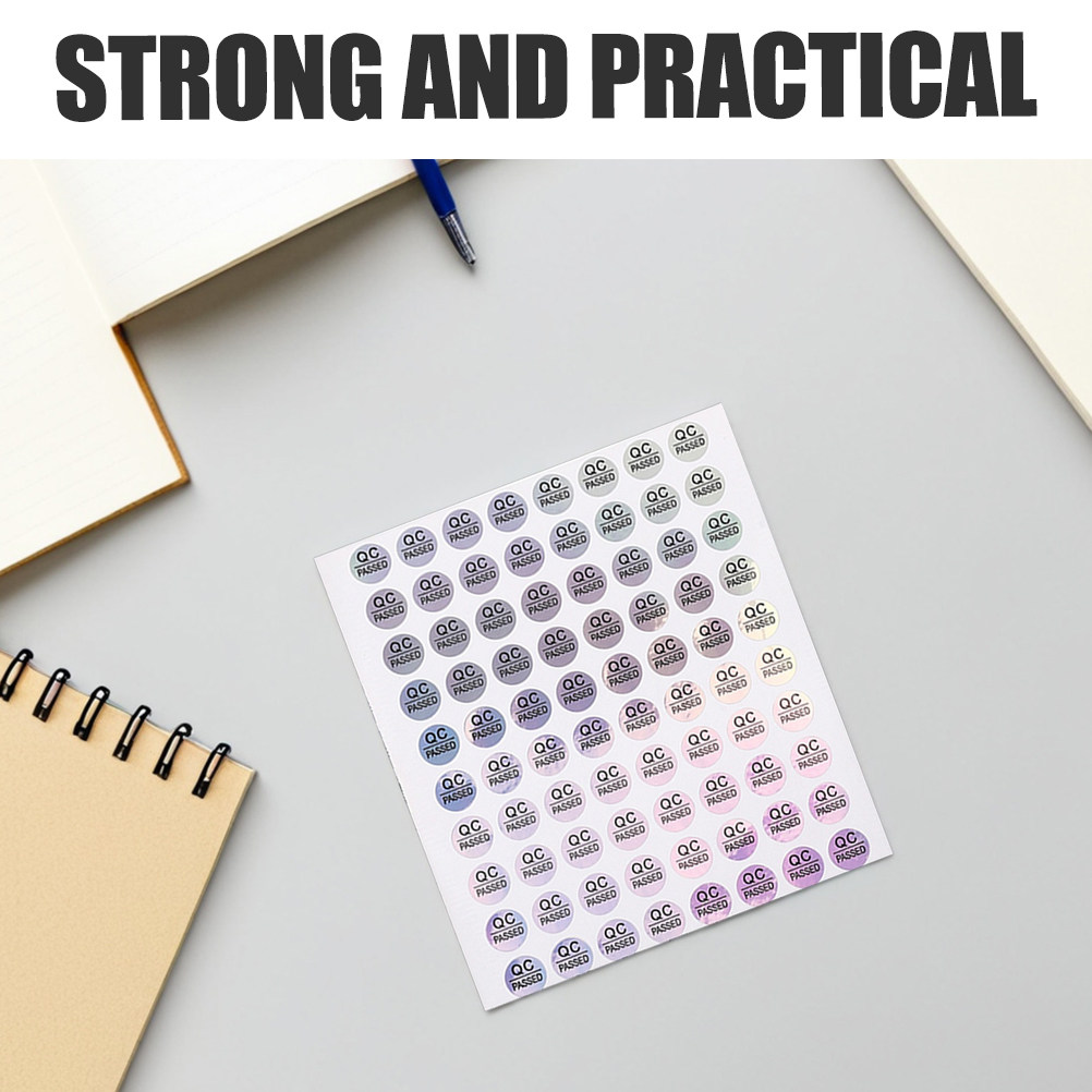 Printing Qc - 1600Pcs Qc Passed Labels Sturdy PVC