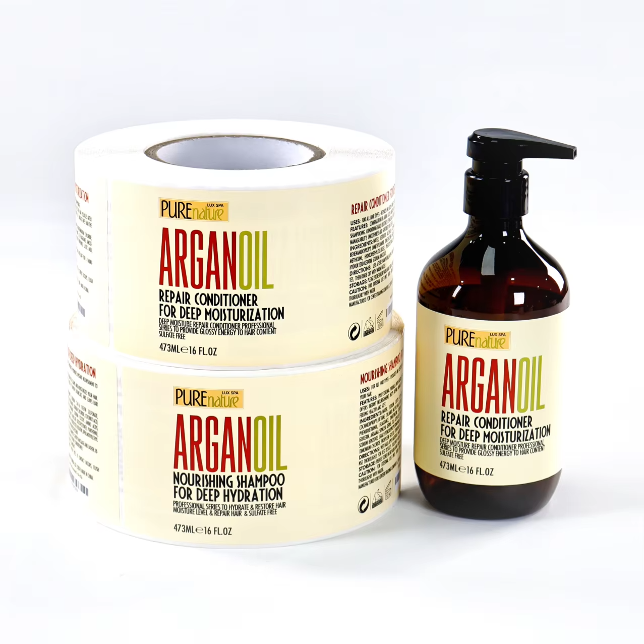 Commercial Vinyl Printing - Custom Matte Vinyl Labels | Printed