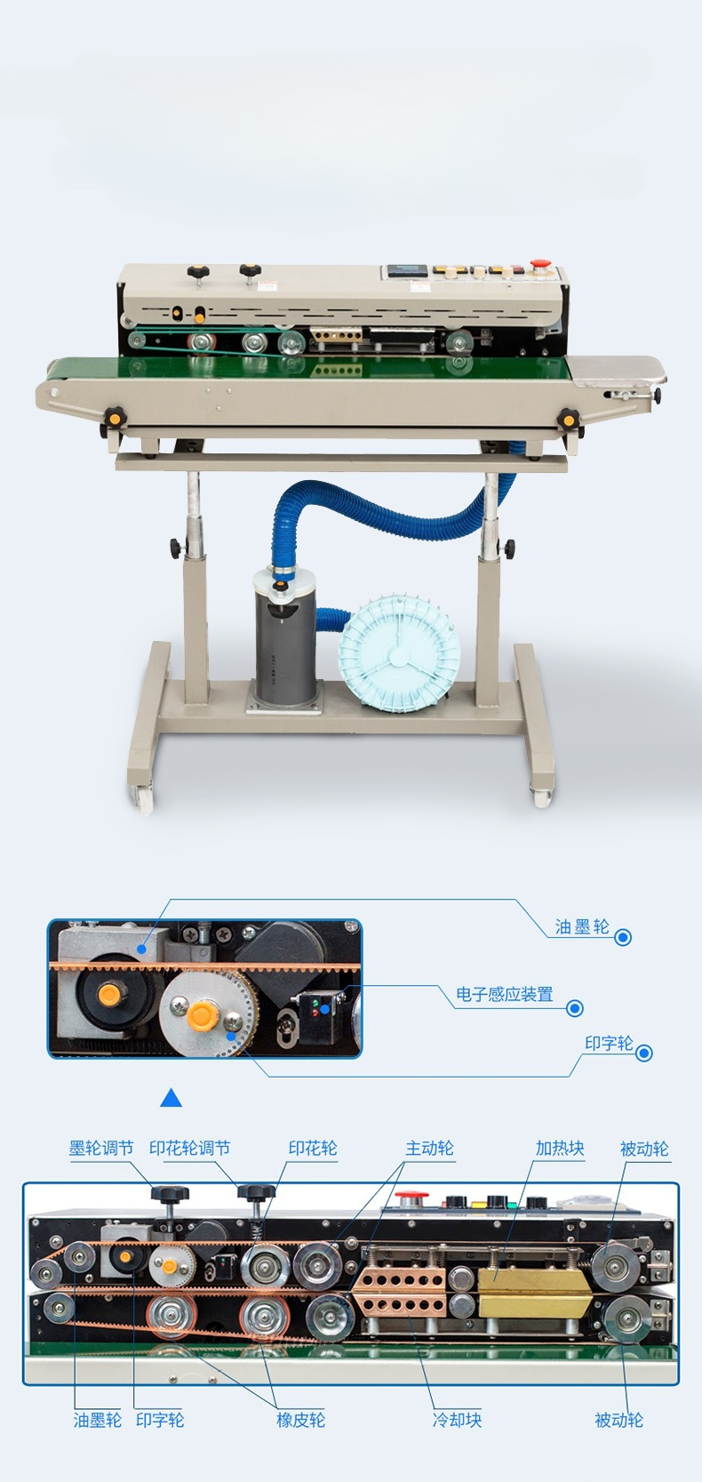 Commercial Printing And Packaging - DBF-1000 Commercial Automatic Continuous Inflatable Sealing