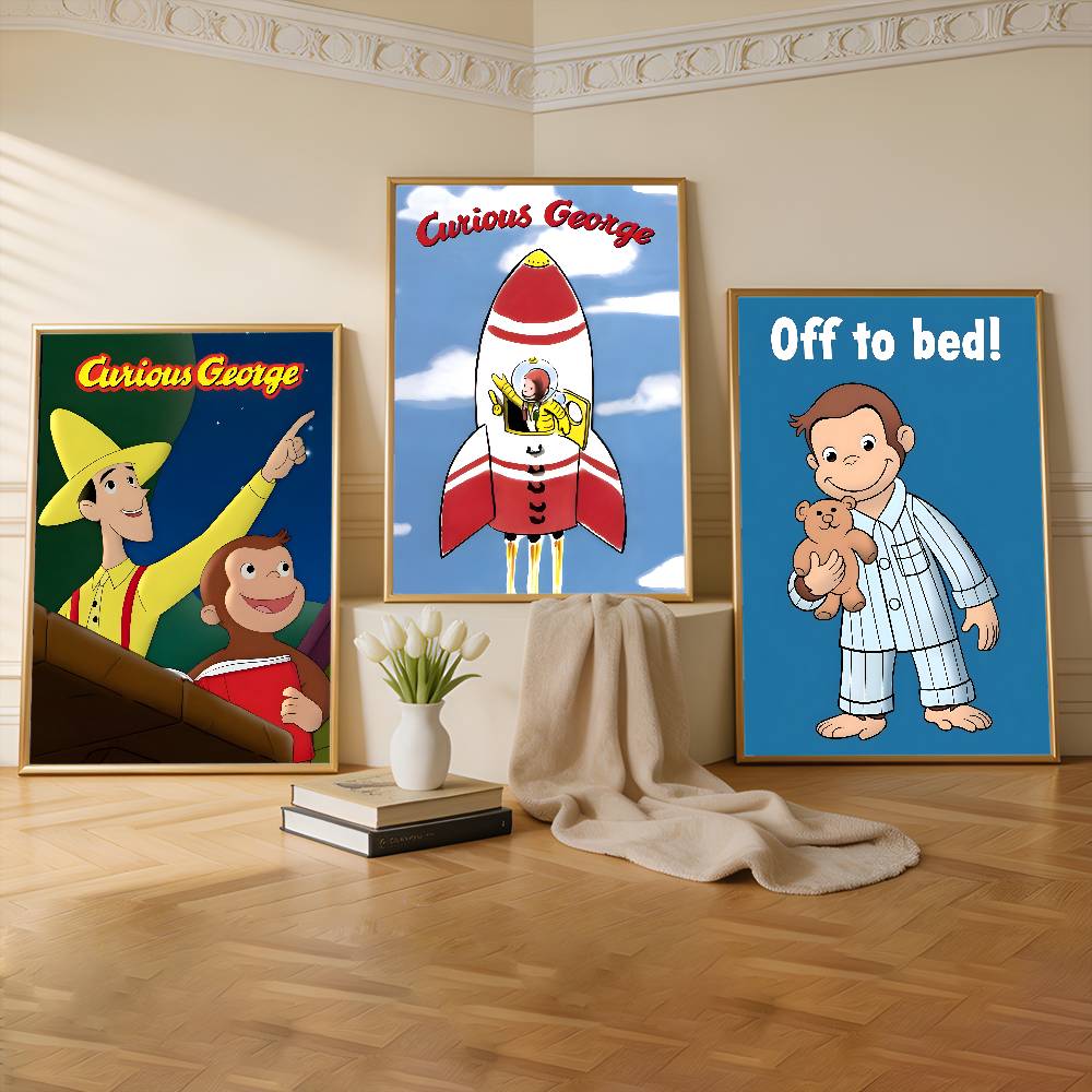 Commercial Printing Inc - MONKEY CARTOON C-Curious GeorgeS Premium Self