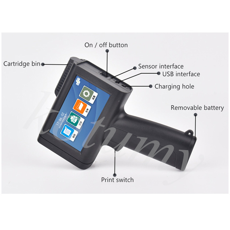 12.7mm Handheld Small Inkjet P - Commercial Printing And Packaging reseña y precio