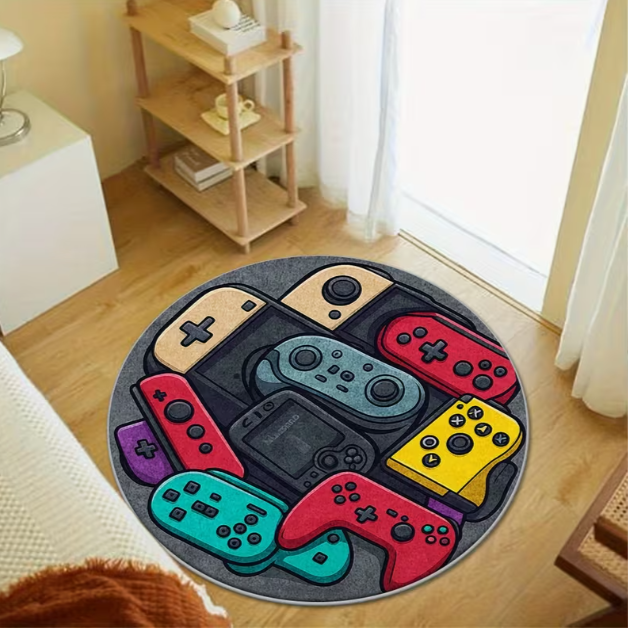 Colorful Game Controller Round - Hall Commercial Printing reseña y precio