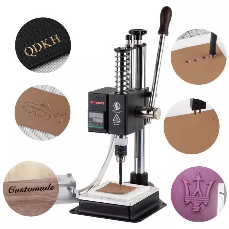 Manual Arbor Press For Leather - Die Cutting Machine reseña y precio