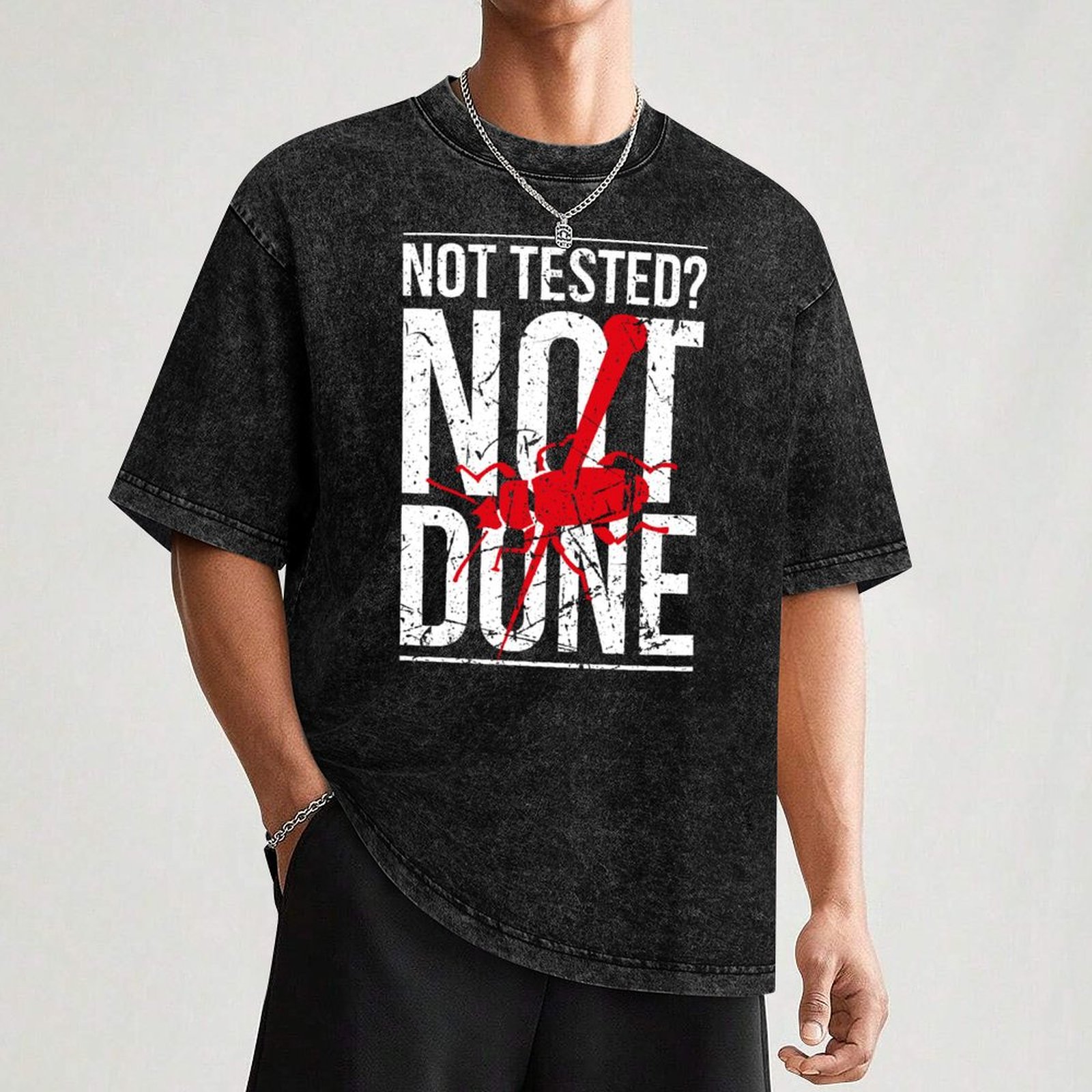 Not Tested? Not Done QA Tester - Printing Qc reseña y precio