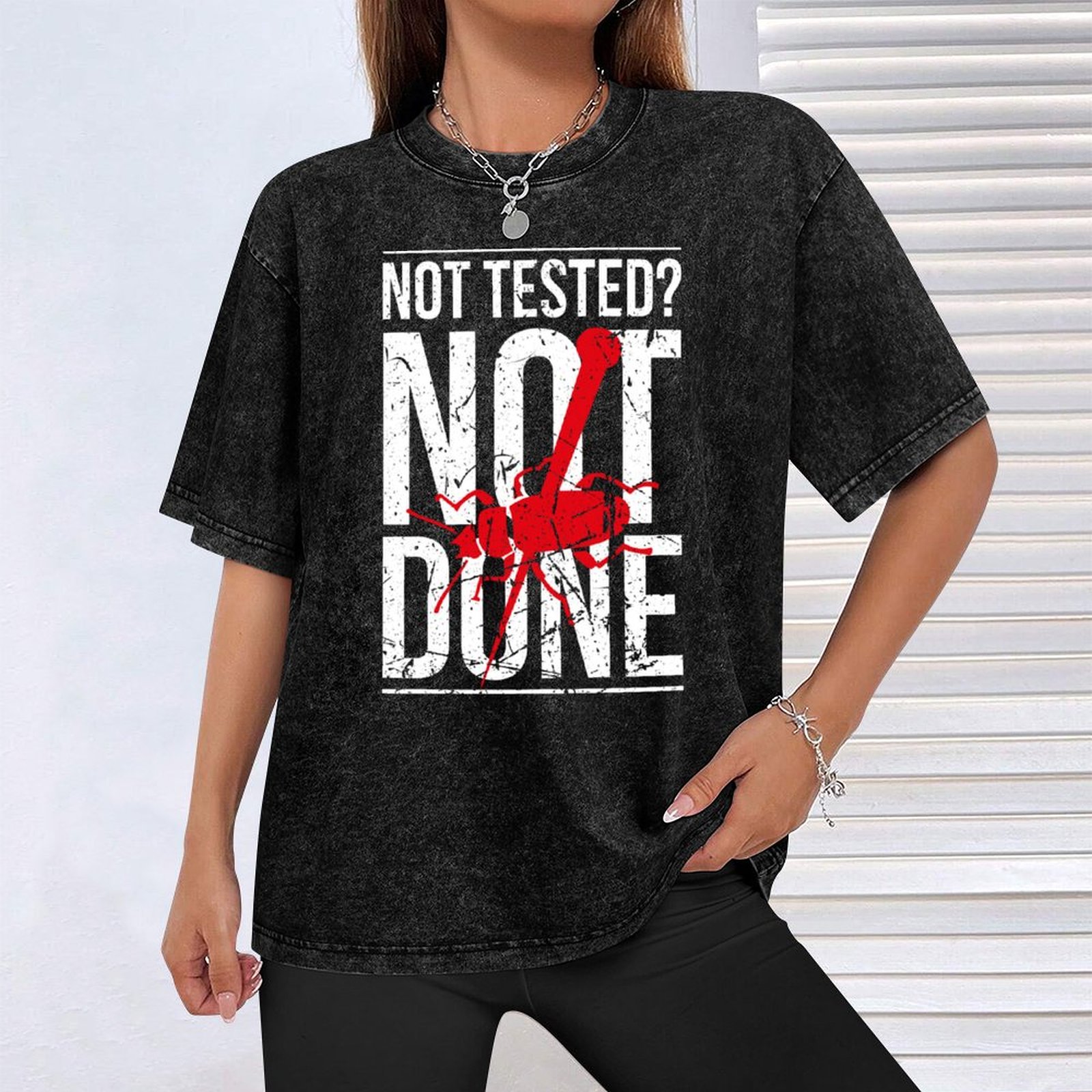 Not Tested? Not Done QA Tester - Printing Qc reseña y precio