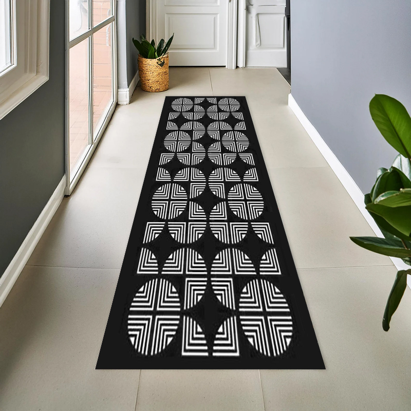 Minimalist Geometric Monochrom - Hall Commercial Printing reseña y precio