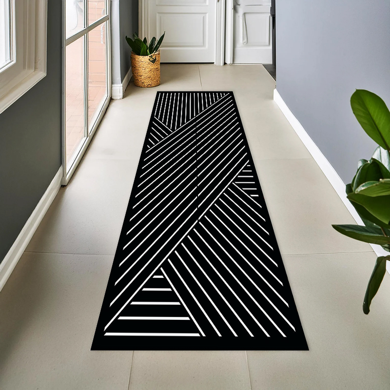 Minimalist Geometric Monochrom - Hall Commercial Printing reseña y precio