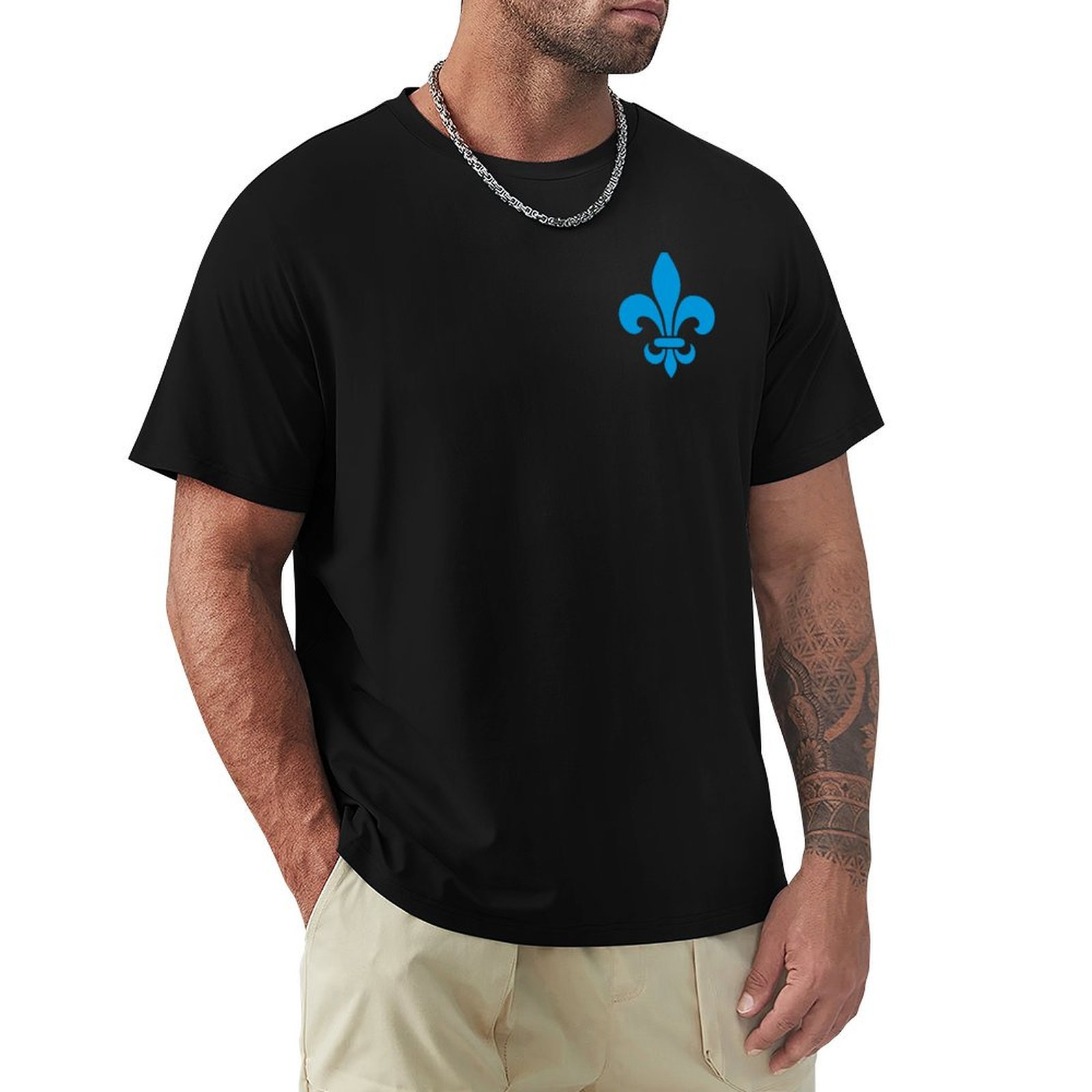 Quebec France blue fleur de ly - Printing Qc reseña y precio