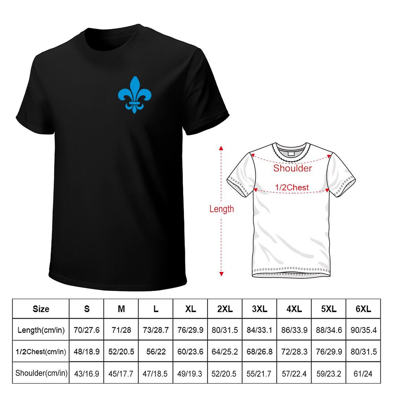 Quebec France blue fleur de ly - Printing Qc reseña y precio