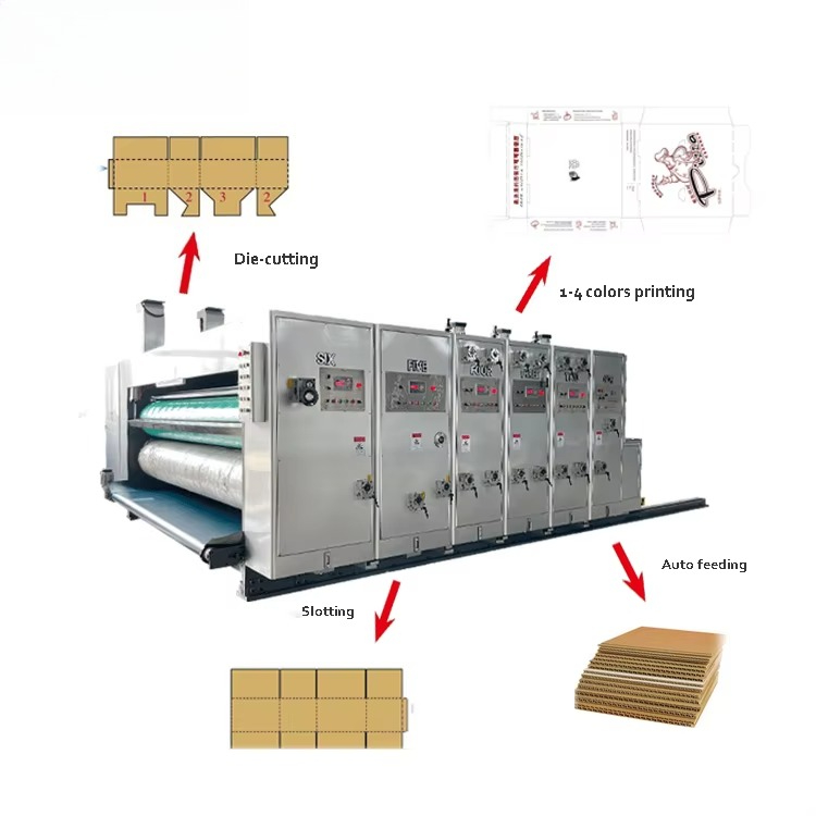 Automatic 4 Color Cartoning Pr - Die Cutting Machine reseña y precio
