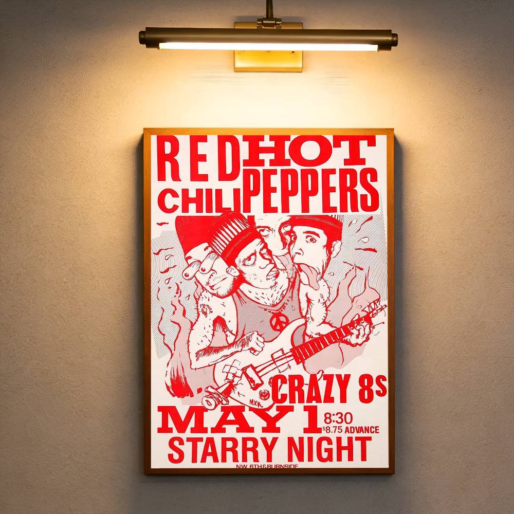 Band R-Red Hot C-Chili Peppers - Commercial Printing Inc reseña y precio