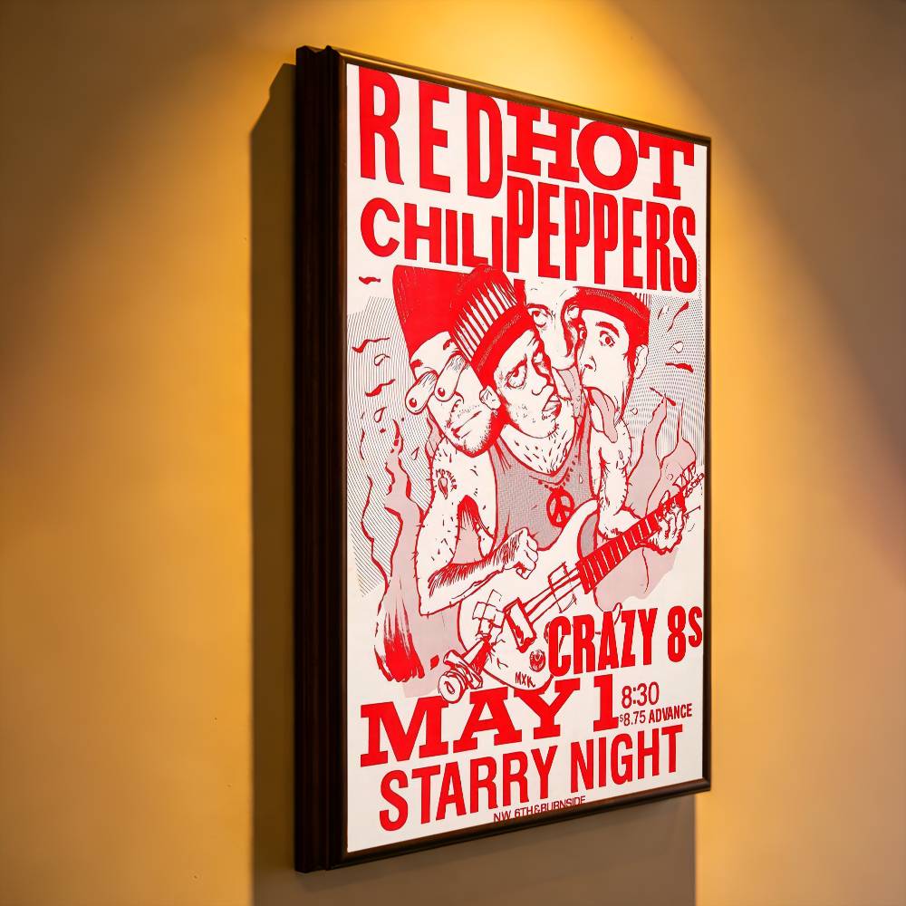 Band R-Red Hot C-Chili Peppers - Commercial Printing Inc reseña y precio