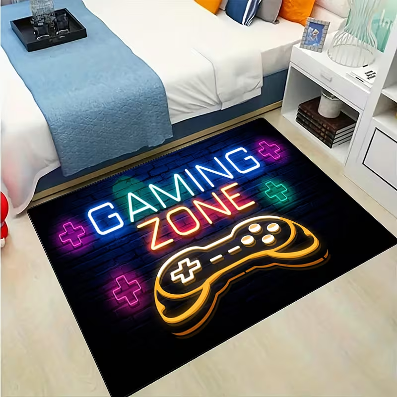 Gamepad Pattern Carpet Lock Ed - Hall Commercial Printing reseña y precio
