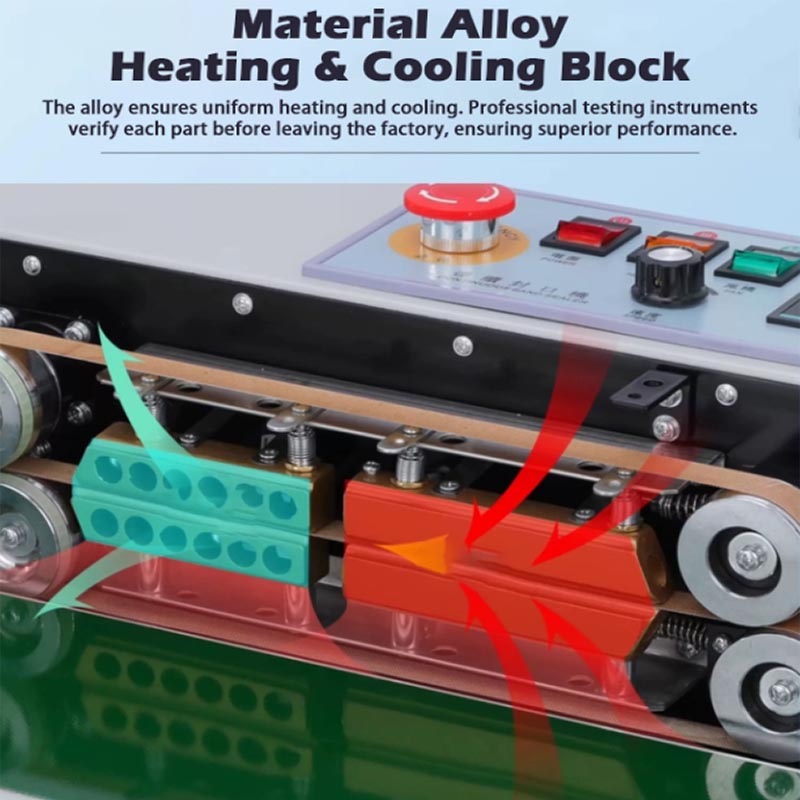 Food Bag Continuous Sealing Ma - Commercial Printing And Packaging reseña y precio