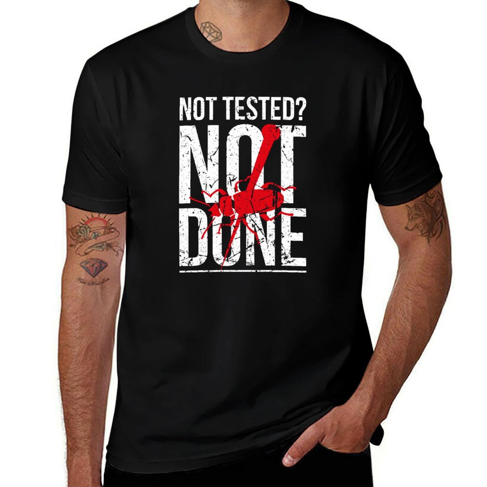 Not Tested? Not Done QA Tester - Printing Qc reseña y precio