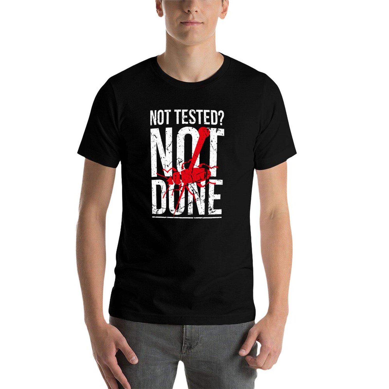 Not Tested? Not Done QA Tester - Printing Qc reseña y precio