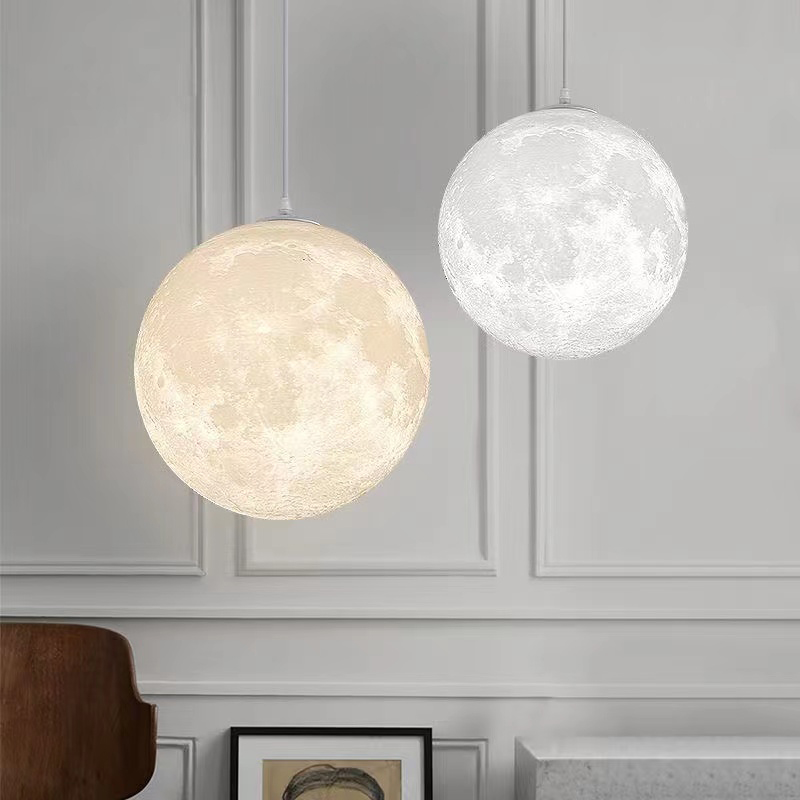 Creative 3D printed moon chand - Hall Commercial Printing reseña y precio