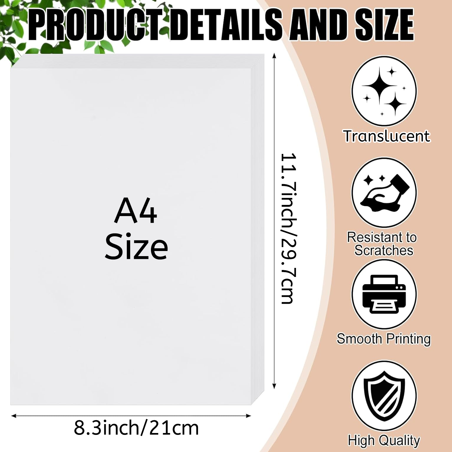 10/20 Sheets A4 Printable Wash - Commercial Vinyl Printing reseña y precio