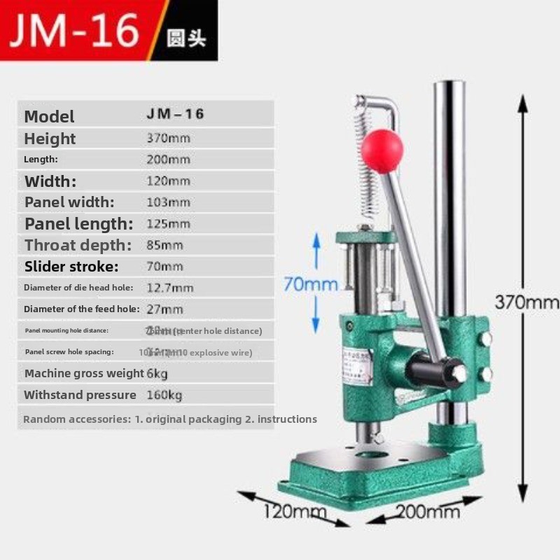 Hand Press Small Manual Press  - Die Cutting Machine reseña y precio