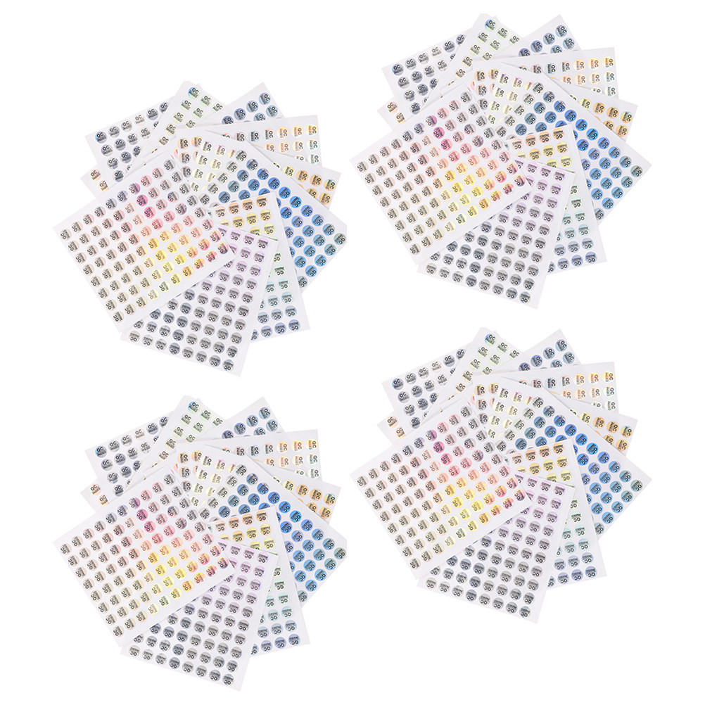 1600Pcs Qc Passed Labels Sturd - Printing Qc reseña y precio