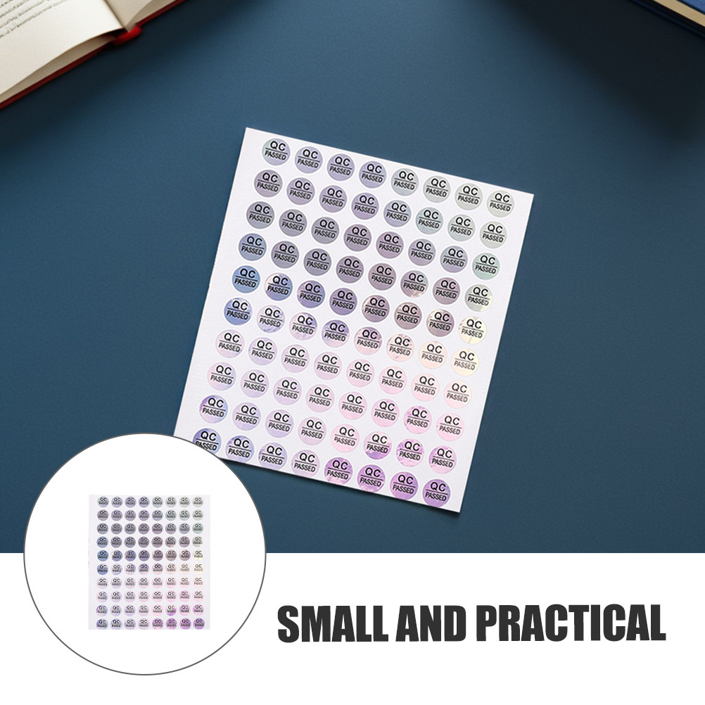 1600Pcs Qc Passed Labels Sturd - Printing Qc reseña y precio