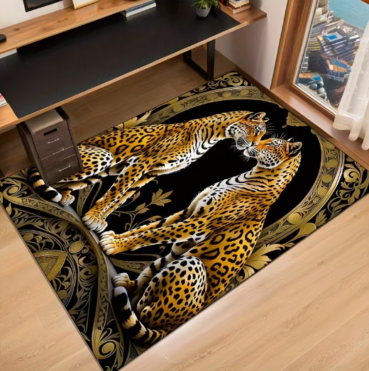 Retro Leopard Print Style Hote - Hall Commercial Printing reseña y precio