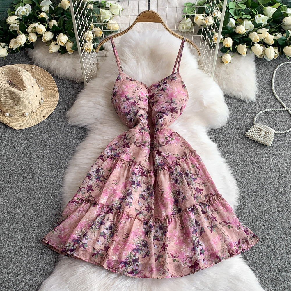Women's Slip Dress Summer Fren - Printing Qc reseña y precio
