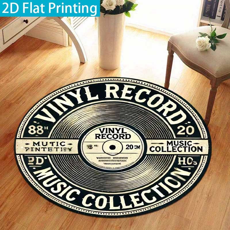 Vintage Distressed Black Beige - Commercial Vinyl Printing reseña y precio