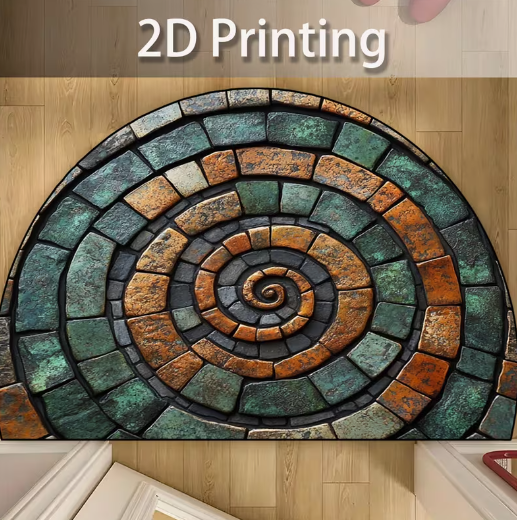 2D Printing Retro Spiral Brick - Hall Commercial Printing reseña y precio