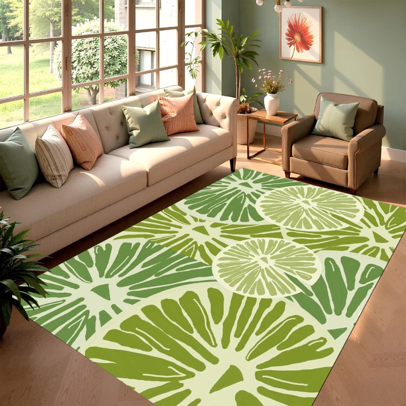 Green Leaf Carpet Nordic Style - Hall Commercial Printing reseña y precio