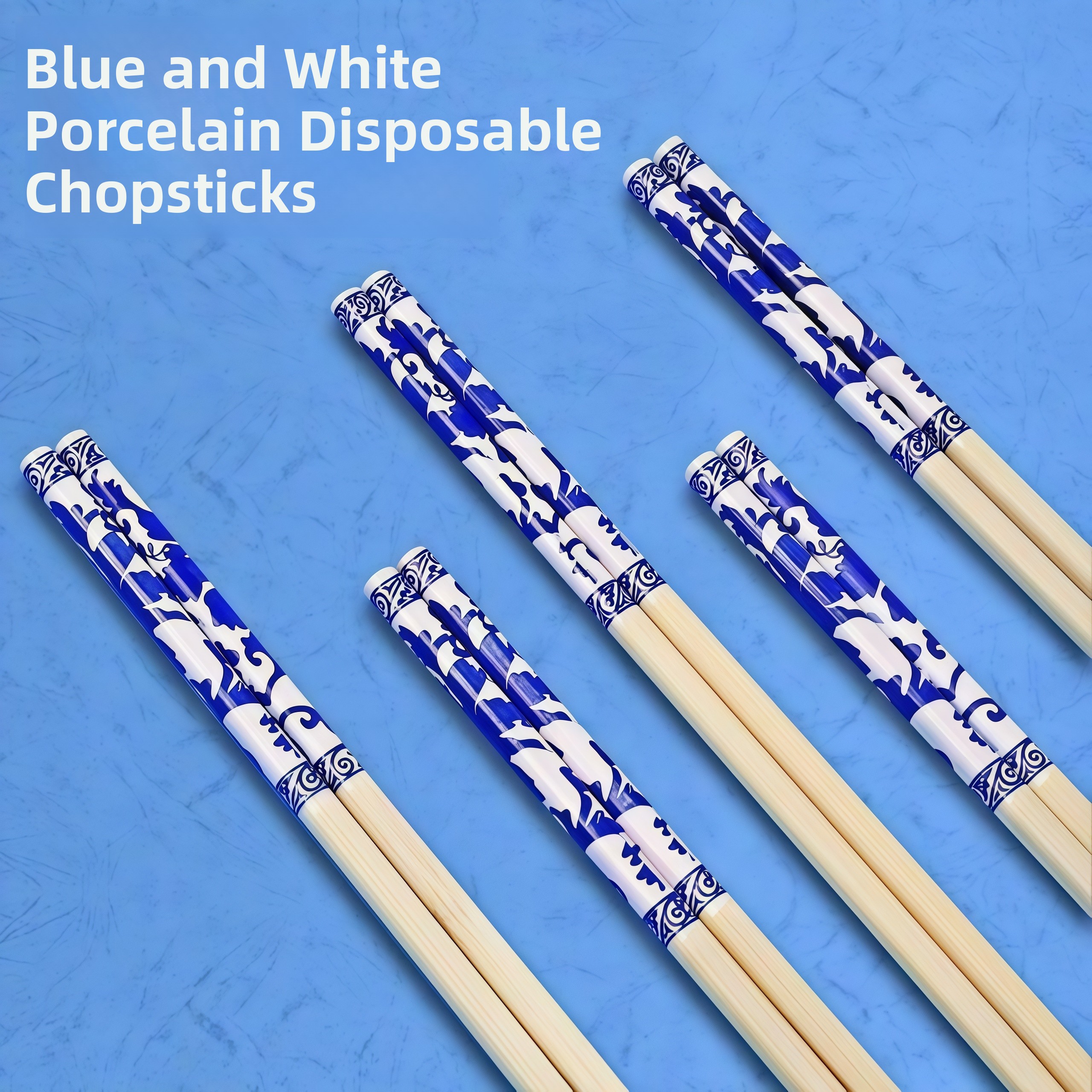 Disposable Blue And White Porc - Commercial Printing And Packaging reseña y precio