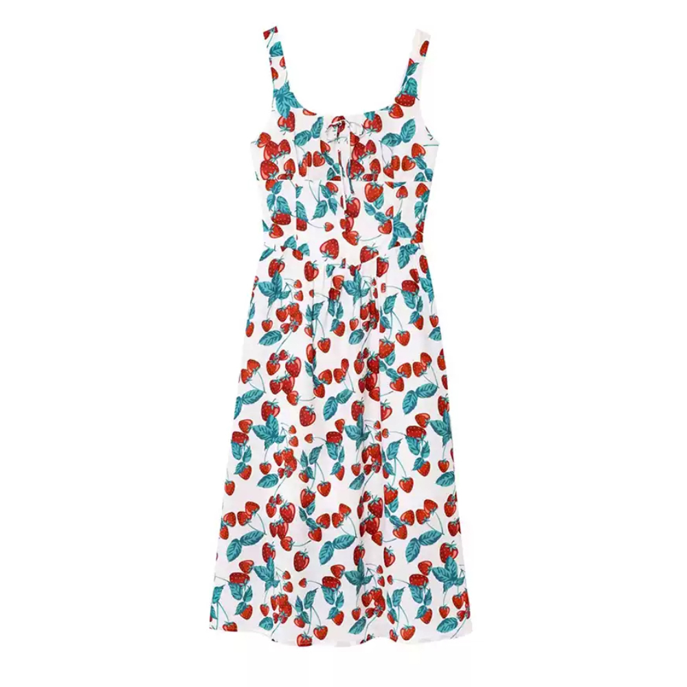 Summer Women Long Dress Casual - Printing Qc reseña y precio