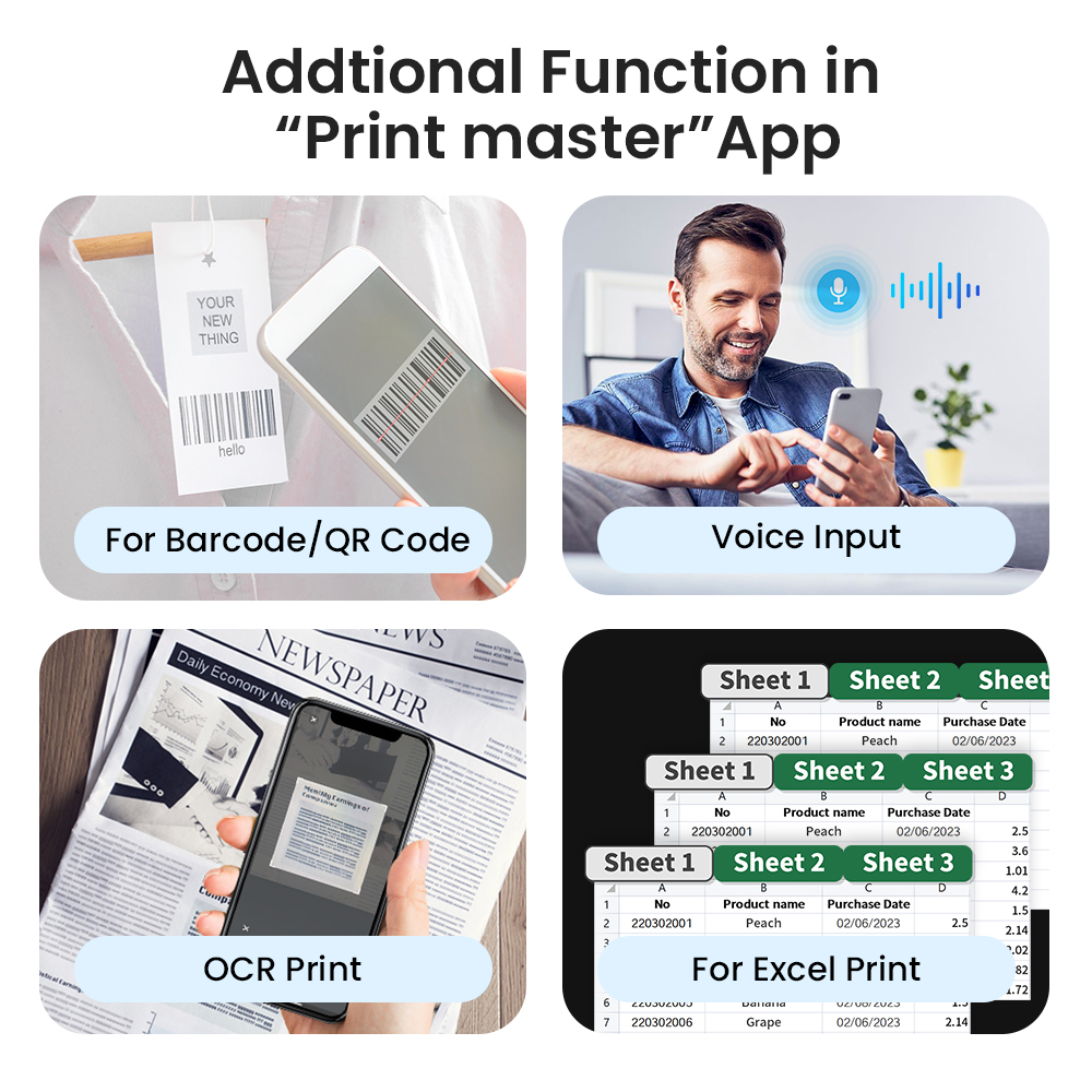 Phomemo M108 Portable Label Pr - Commercial Printing Inc reseña y precio
