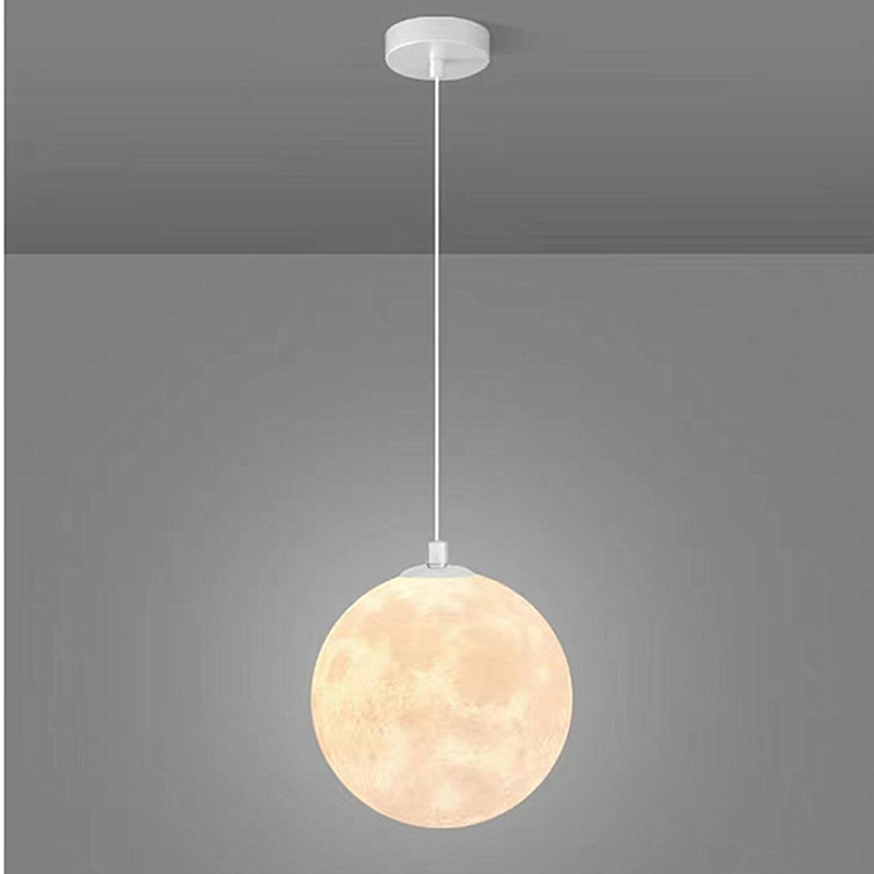 3D Printing Moon Chandelier Si - Hall Commercial Printing reseña y precio