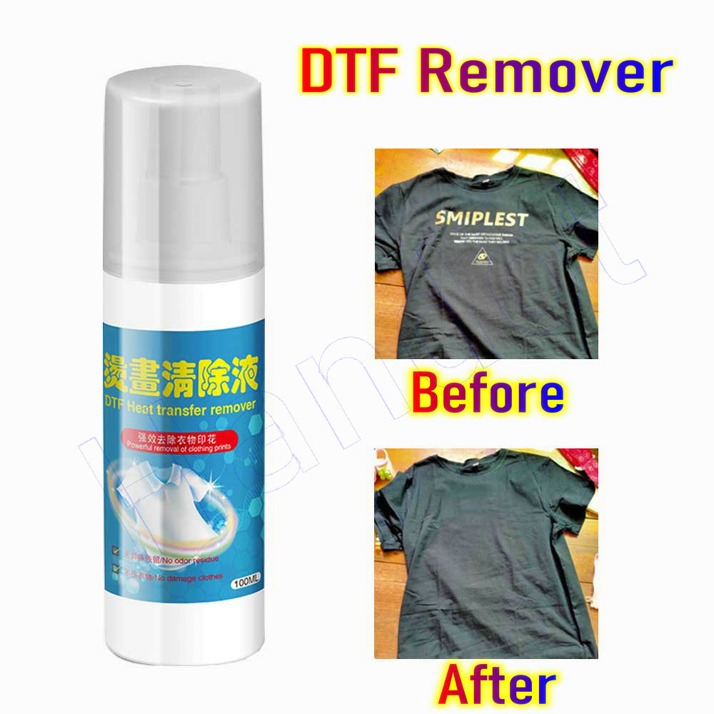 Dtf Remover Dtf Remove Clothin - Commercial Vinyl Printing reseña y precio