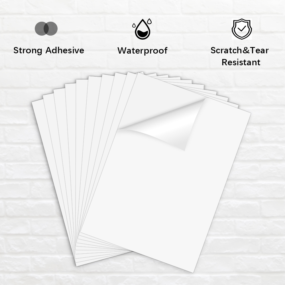 20/50Sheets Matte Printable Vi - Commercial Vinyl Printing reseña y precio