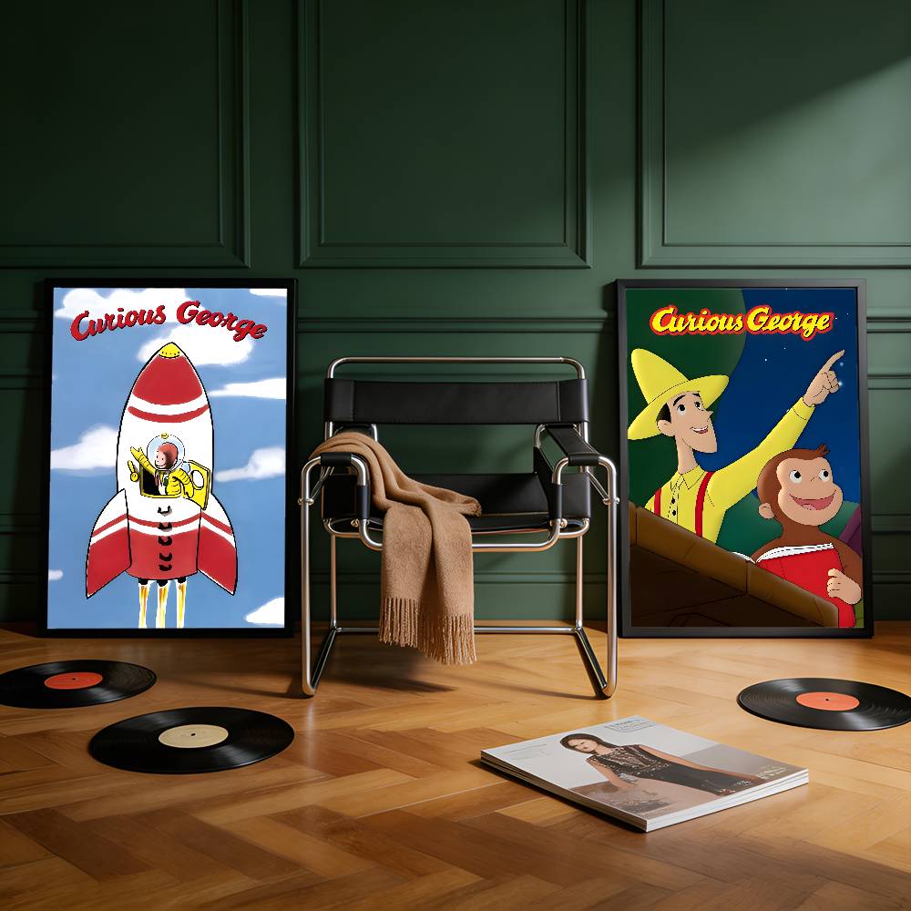 MONKEY CARTOON C-Curious Georg - Commercial Printing Inc reseña y precio