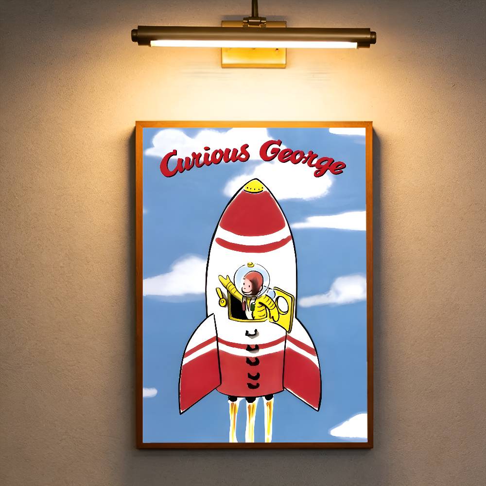 MONKEY CARTOON C-Curious Georg - Commercial Printing Inc reseña y precio